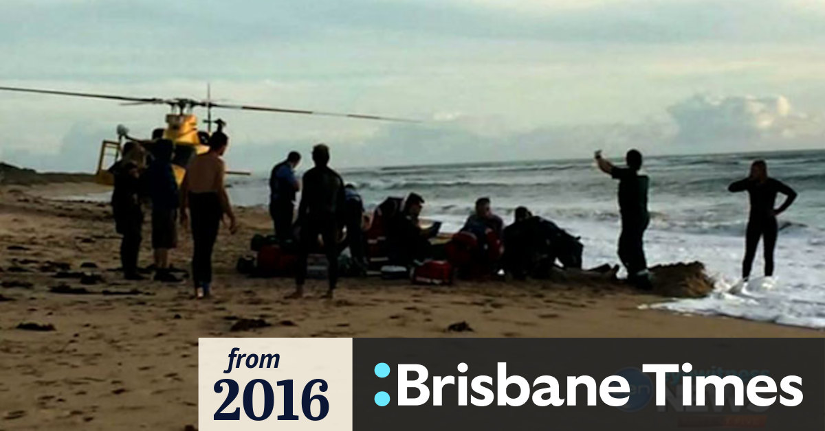 Video Man loses leg in shark attack